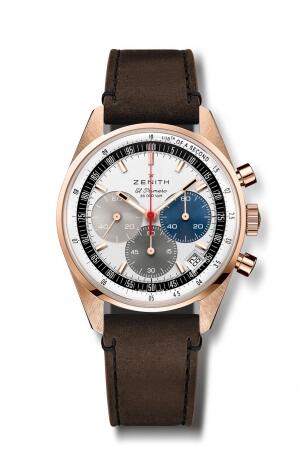 Replica Zenith Watch Zenith El Primero Original Rose Gold Silver 18.3200.3600/69.C901